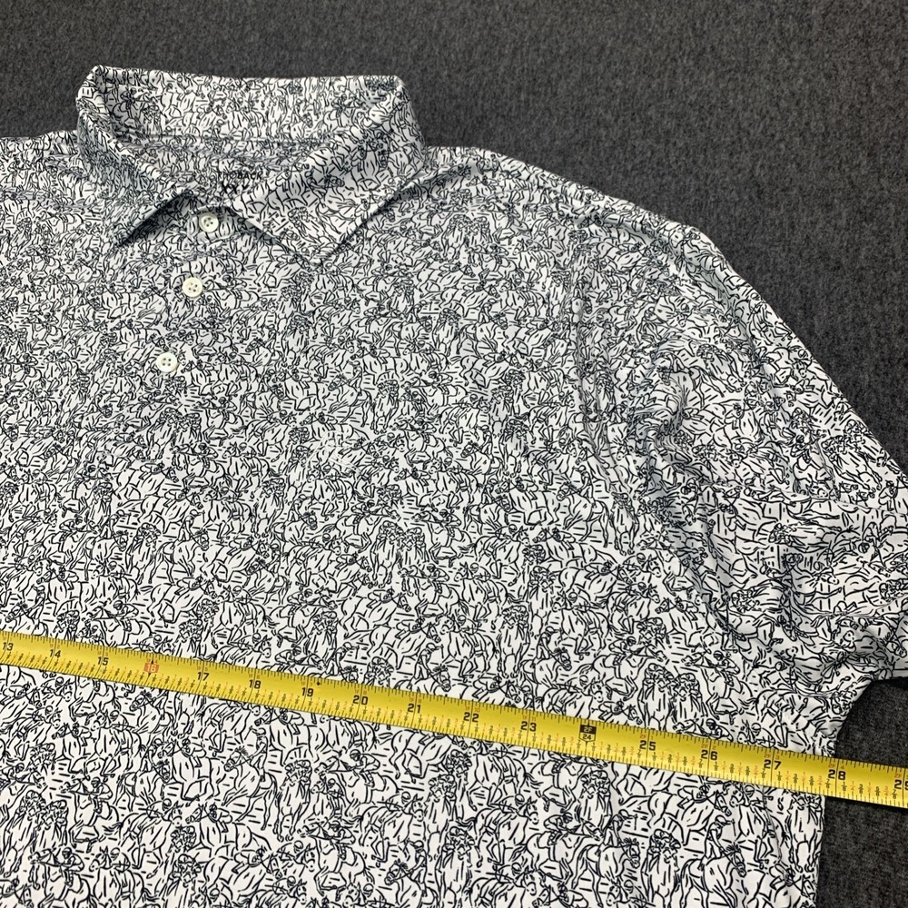 Rhoback Horsemen All Over Print Equestrian Men's Performance Polo - Size 3XL - Picture 8 of 9